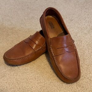 Brown Johnston & Murphy Leather Loafers
